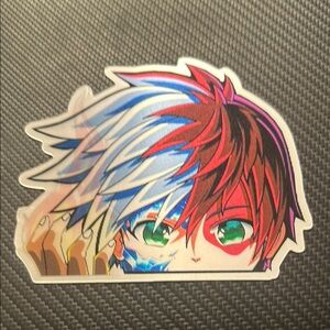 My hero academia Shoto Todoroki 3d motion sticker